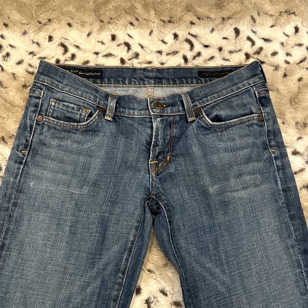 Citizens of Humanity Kelly 001 Low Waist Bootcut Jeans Size‎ 27 EUC 30x33 - Picture 2 of 13